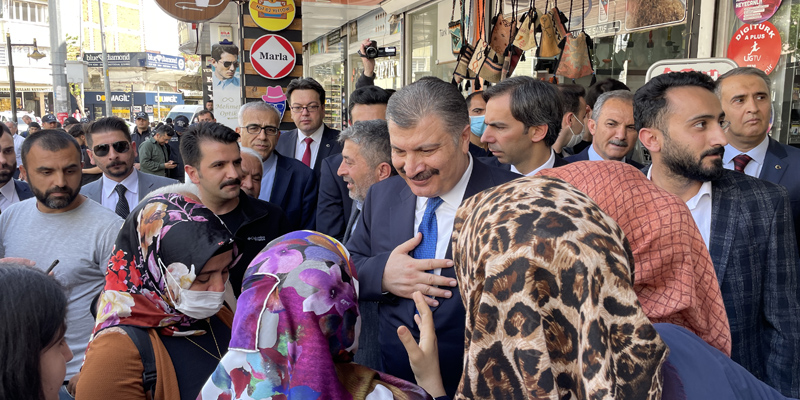 Sağlık Bakanı Fahrettin Koca, Adıyaman’ı Ziyaret Etti